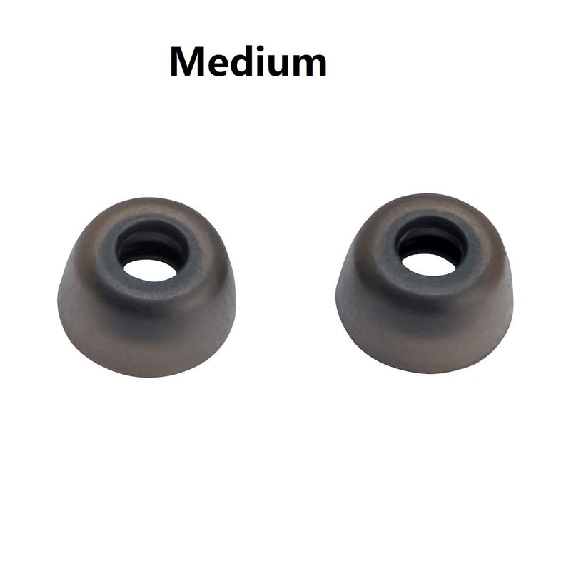 BLLQ 12 PCS Replacement EarGels Ear Gels Ear Buds Tips Compatible with Jabra Elite 65t Earbuds/Jabra Elite Active 65t Earbuds / 75t Earbuds, S/M/L 3 Size 6 Pairs, Gray 65t Tips - Image 3
